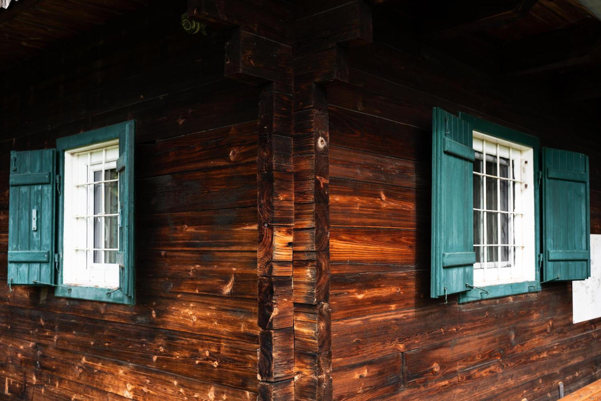 Villa Gregor's Ferienhaus im Wald Edelschrott Exterior foto