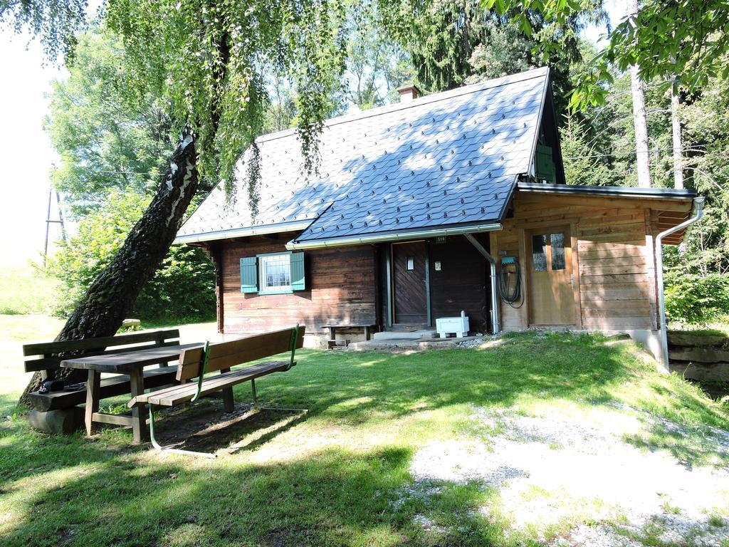 Villa Gregor's Ferienhaus im Wald Edelschrott Exterior foto