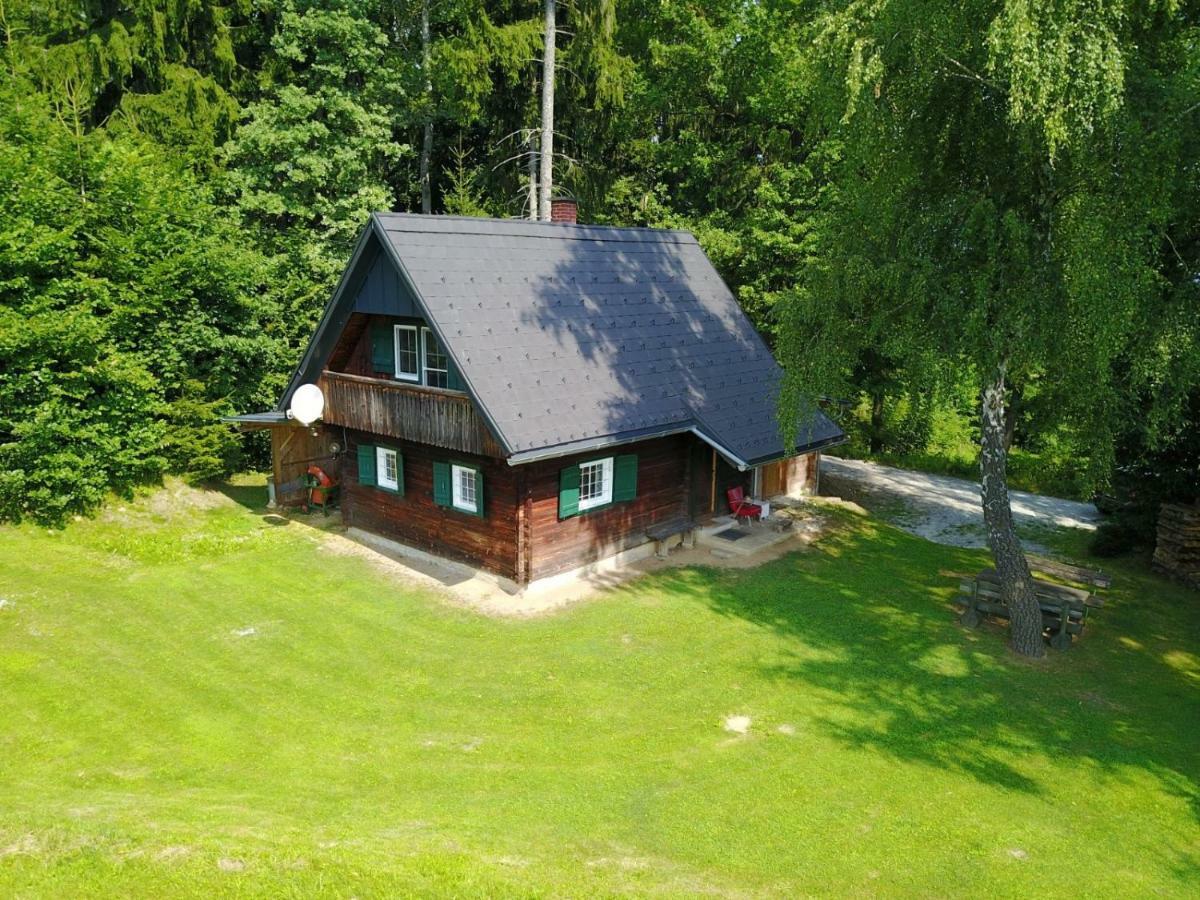 Villa Gregor's Ferienhaus im Wald Edelschrott Exterior foto